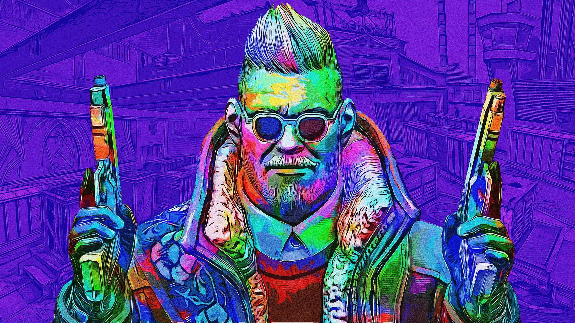 2304x1296 CS GO Toxic Purple Art Android One Wallpaper, HD Games 4K Wallpaper, Image, Photo and Background
