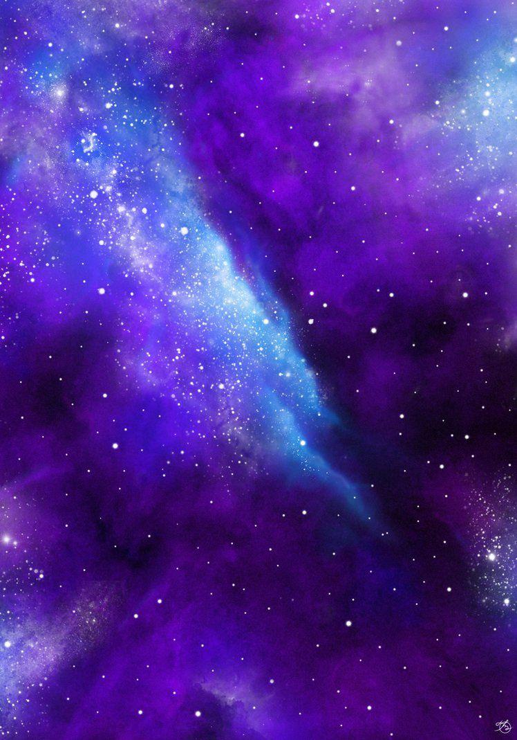 748x1069 Violet nebula. Purple galaxy wallpaper, Aesthetic galaxy, Violet aesthetic