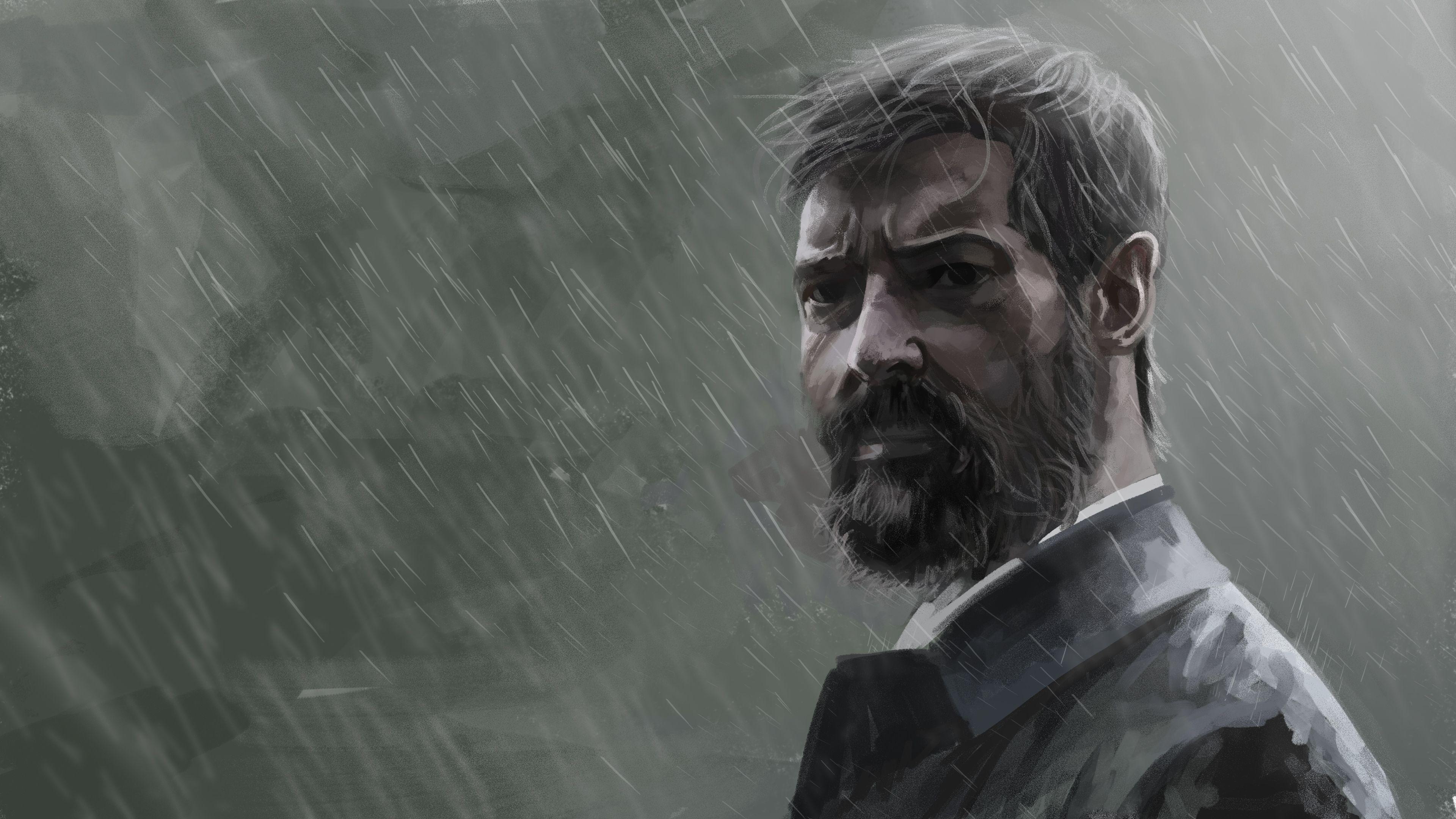 3840x2160 Logan 4k Paint Art, HD Superheroes, 4k Wallpaper, Image, Background, Photo and Picture