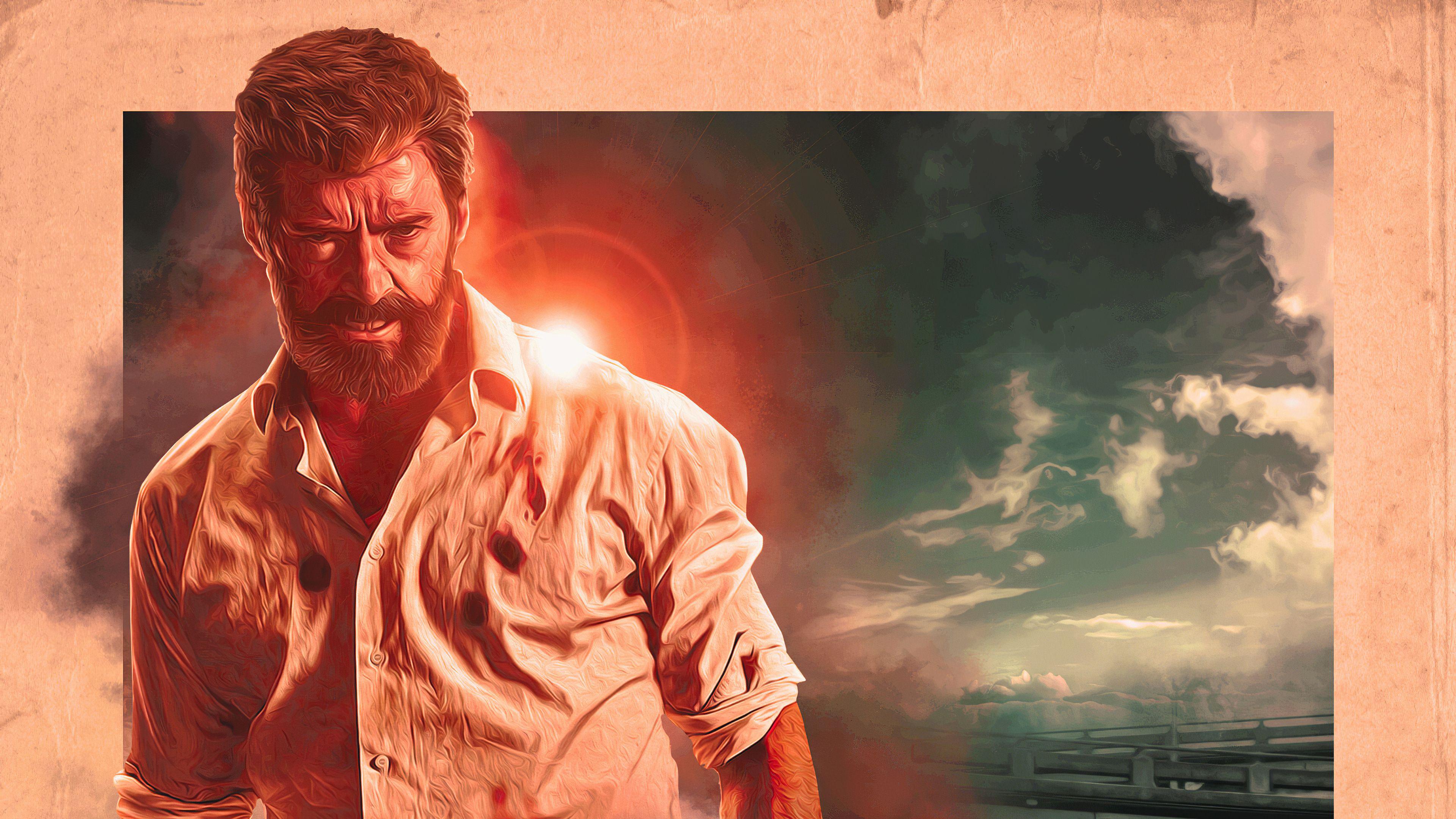 3840x2160 Wallpaper 4k Logan Art Logan 4k wallpaper, Logan movie art, Logan movie wallpaper