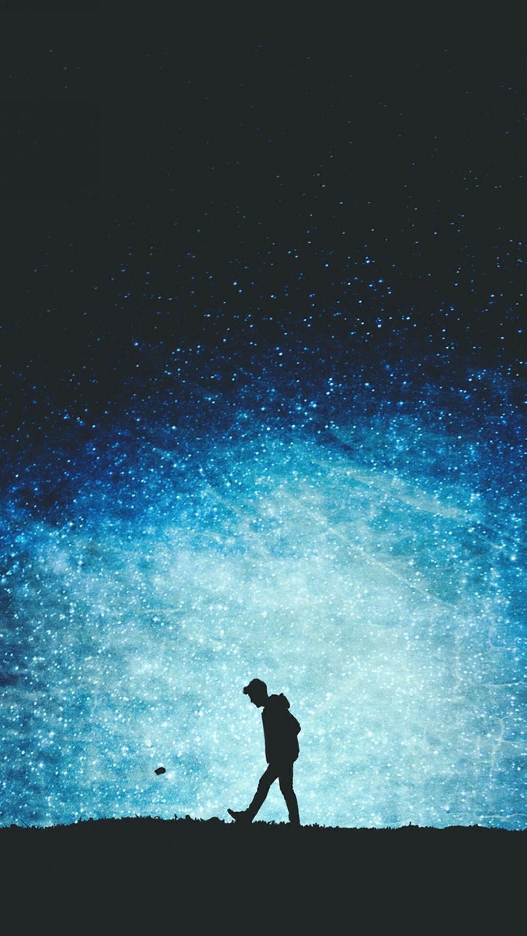 1080x1920 Alone Anime Boy Wallpaper iPhone