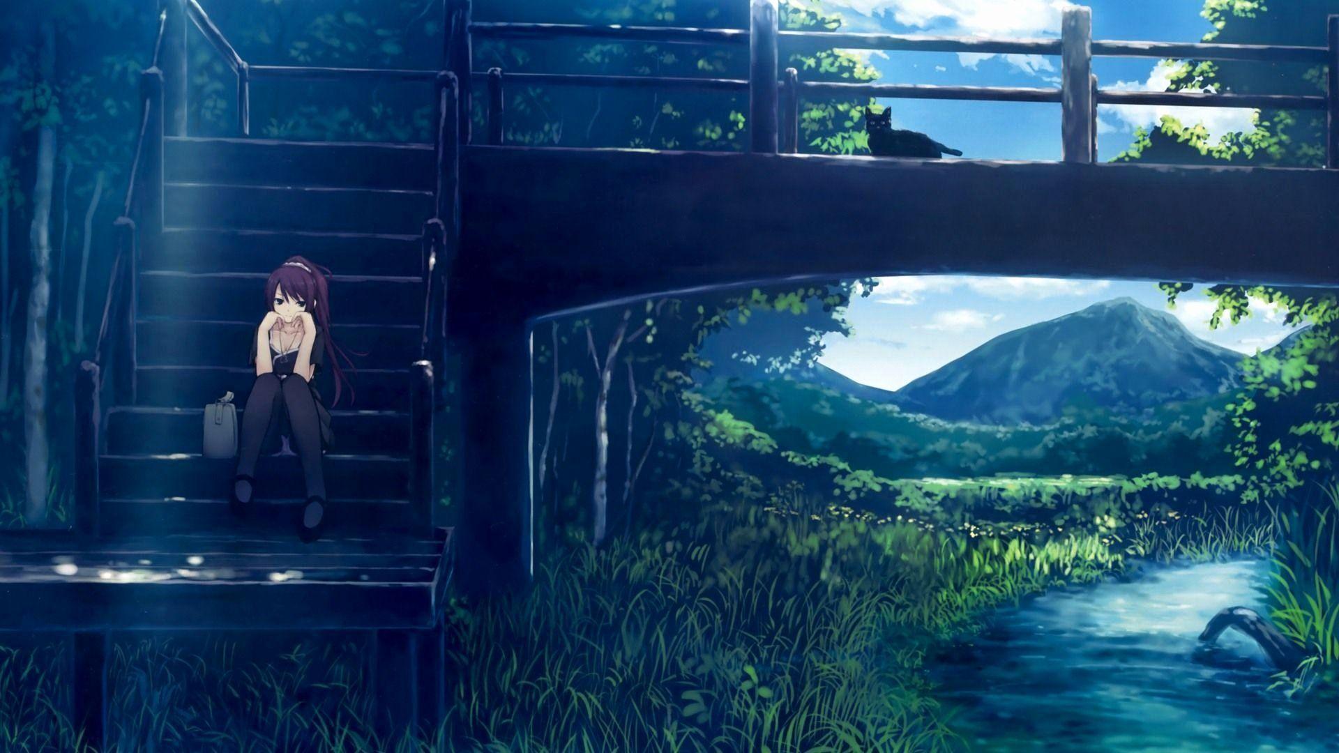 1920x1080 Sad Anime Wallpaper Elegant Lonely Anime Wallpaper Ideas of The Hudson
