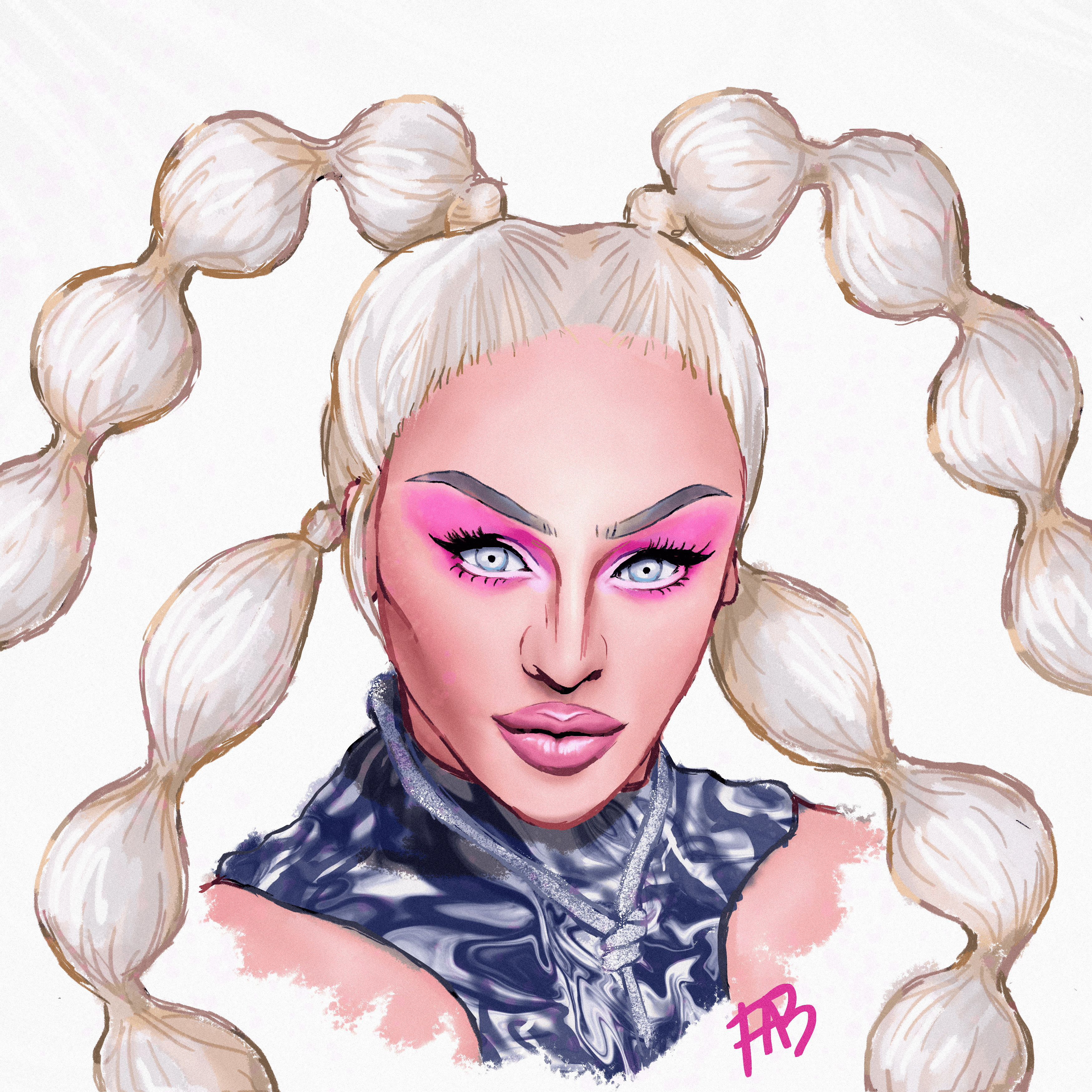 3500x3500 Pabllo Vittar at 111. Illustration, Instagram, Photo and video