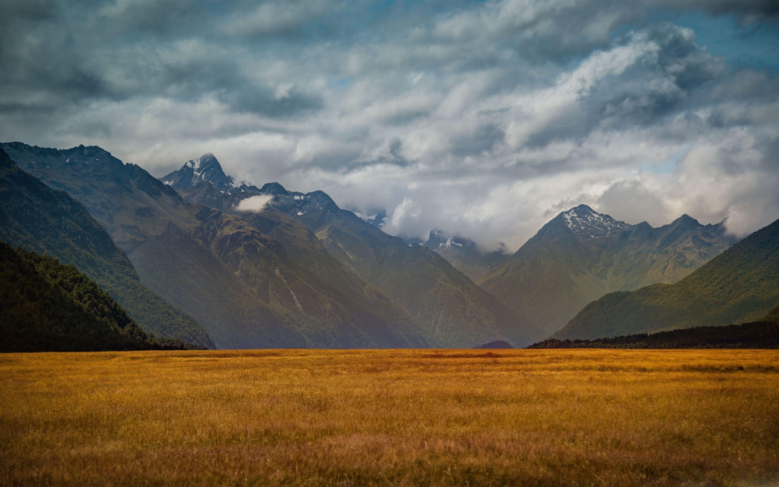 2560x1600 The Way To Milford Sound MacBook Air Wallpaper Download