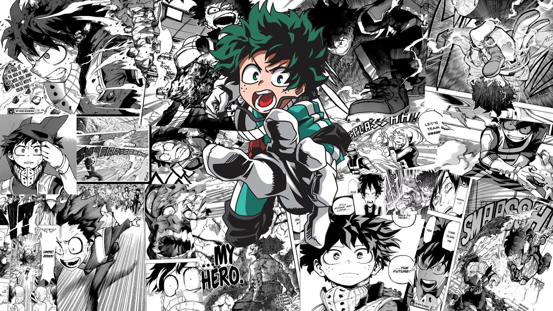 Mha Manga Wallpapers - Top Free Mha Manga Backgrounds - WallpaperAccess