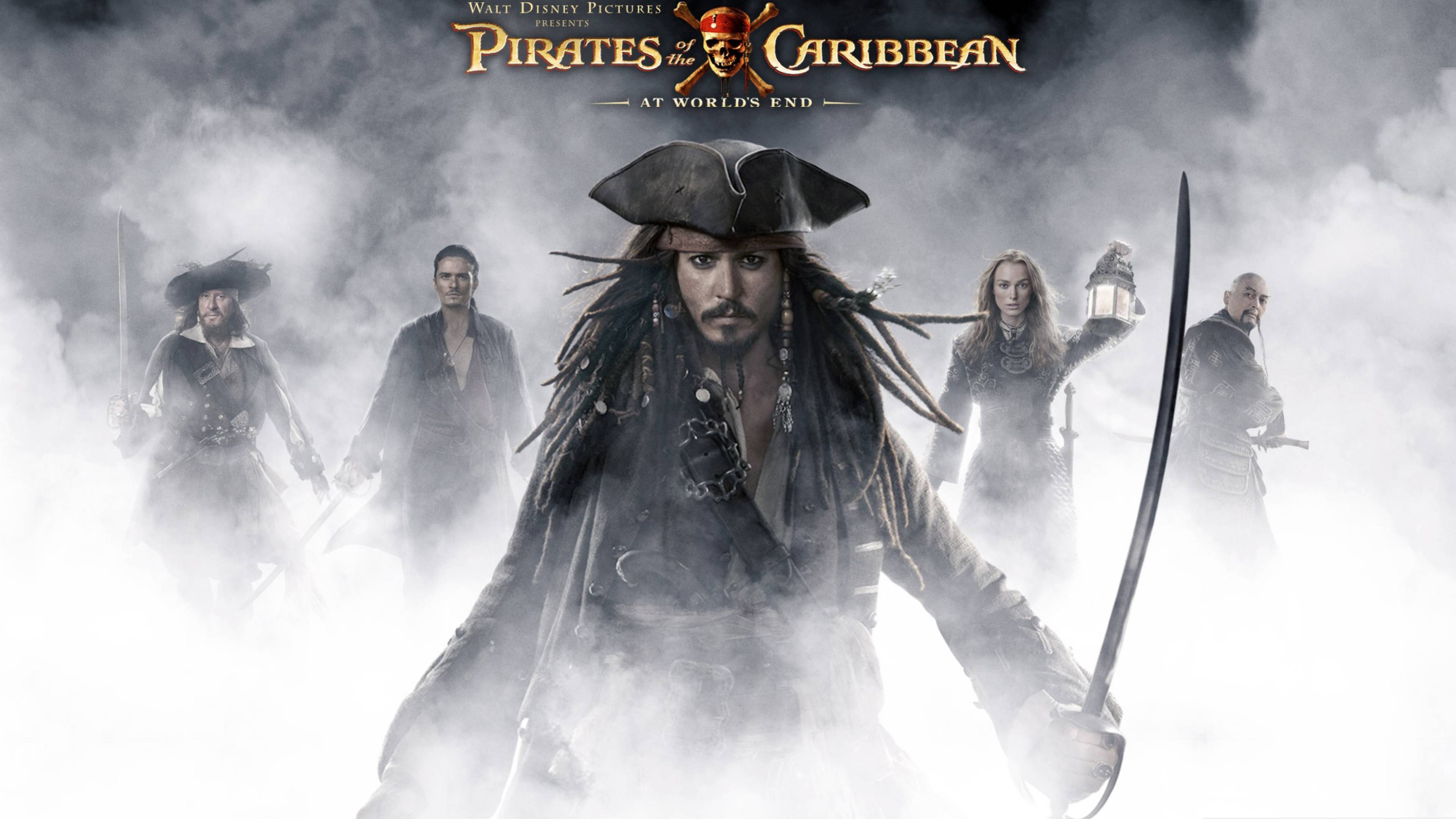 3840x2160 Johnny Depp pirates of the caribbean 4K Wallpaper, HD Movies 4K Wallpaper, Image, Photo and Background