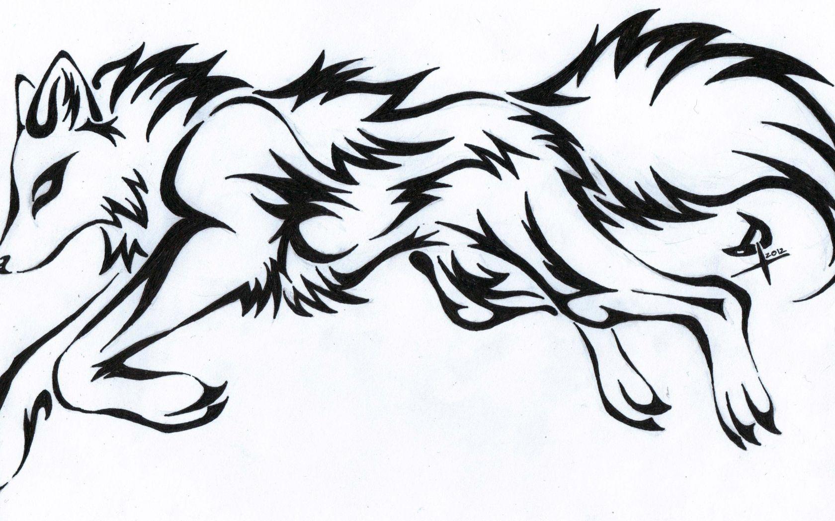 1680x1050 Free download Tribal wolf tattoo picture wallpaper [2560x1440] for your Desktop, Mobile & Tablet. Explore Tribal Wolf Wallpaper. Tribal Dragon Wallpaper, Tribal Pattern Wallpaper, Aztec Tribal Wallpaper