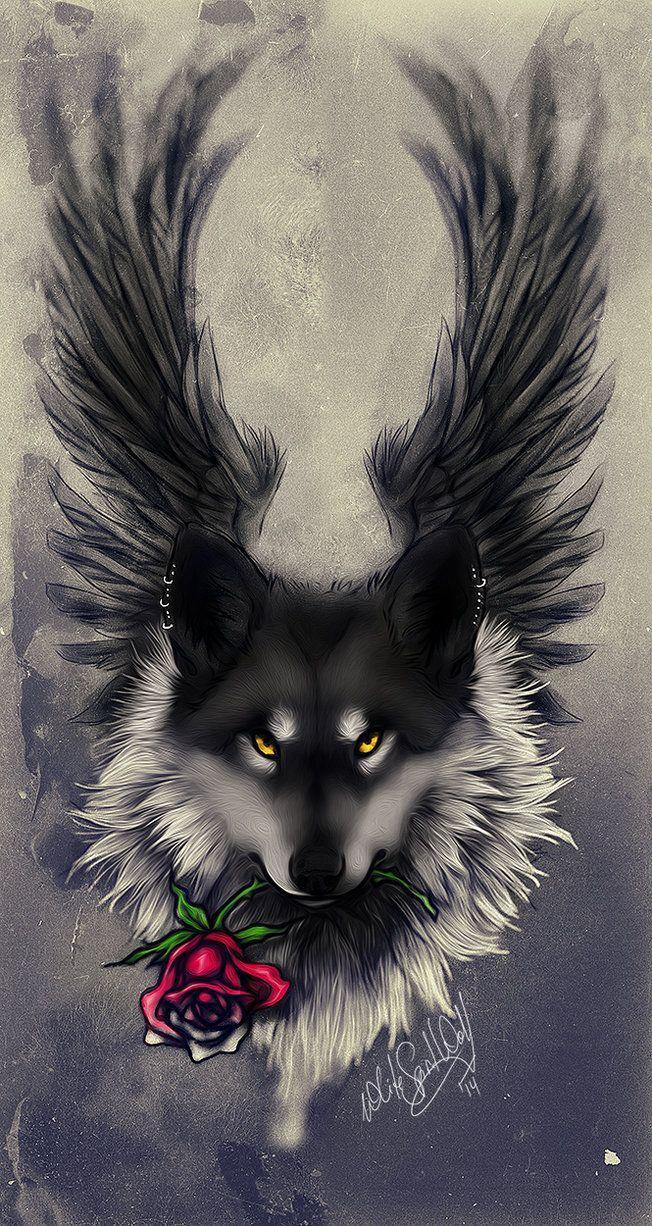 Wolf Tattoo Wallpapers - Top Free Wolf Tattoo Backgrounds - WallpaperAccess