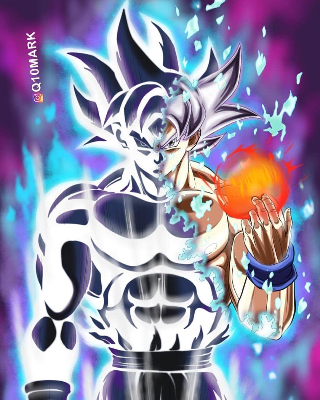 1080x1350 Complete Ultra Instinct Goku Wallpaper