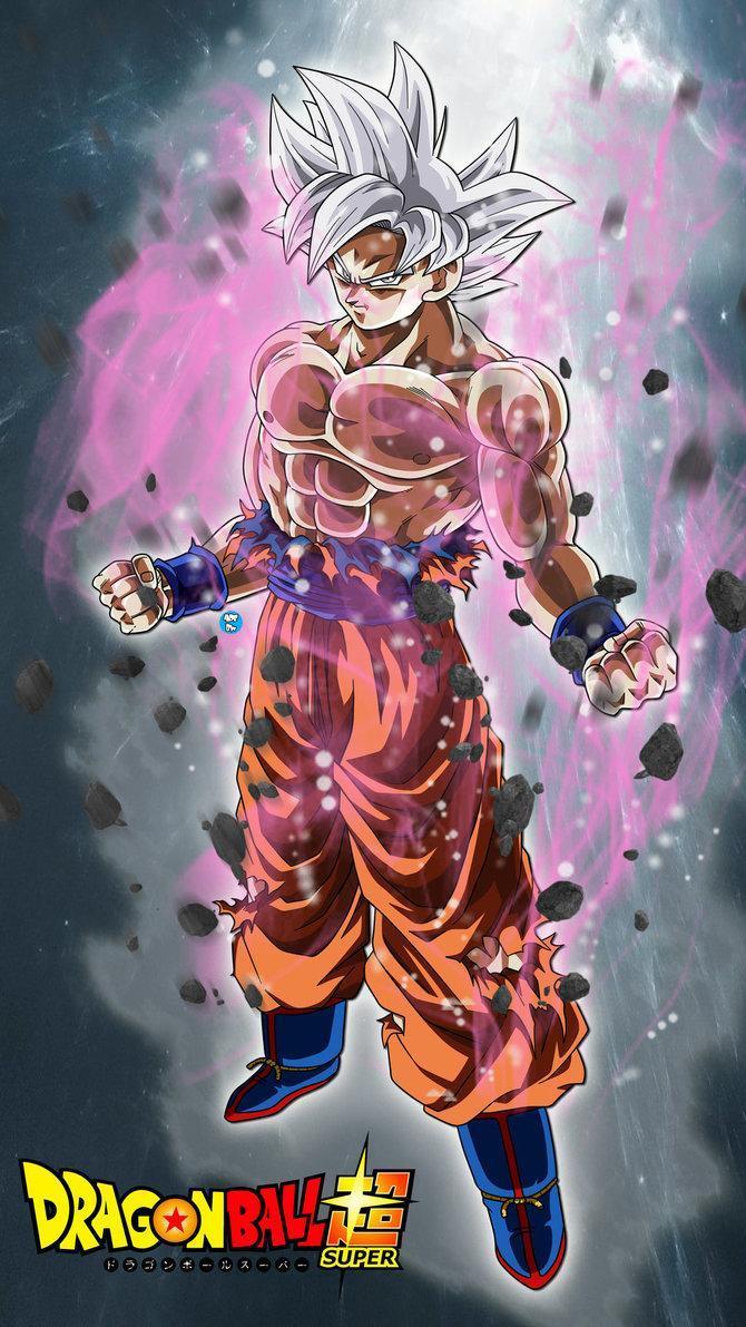 670x1191 Goku Mastered Ultra Instinct Wallpaper HD for Android