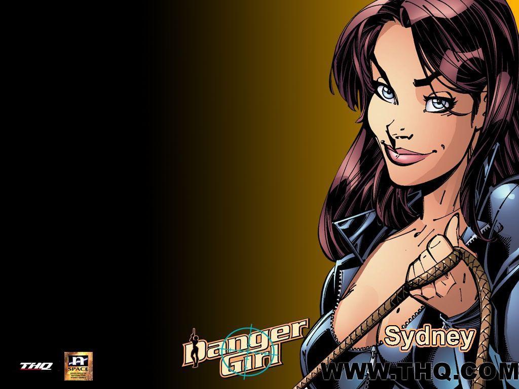 1024x768 Sydney Savage Danger Girl Peinado HD Wallpaper