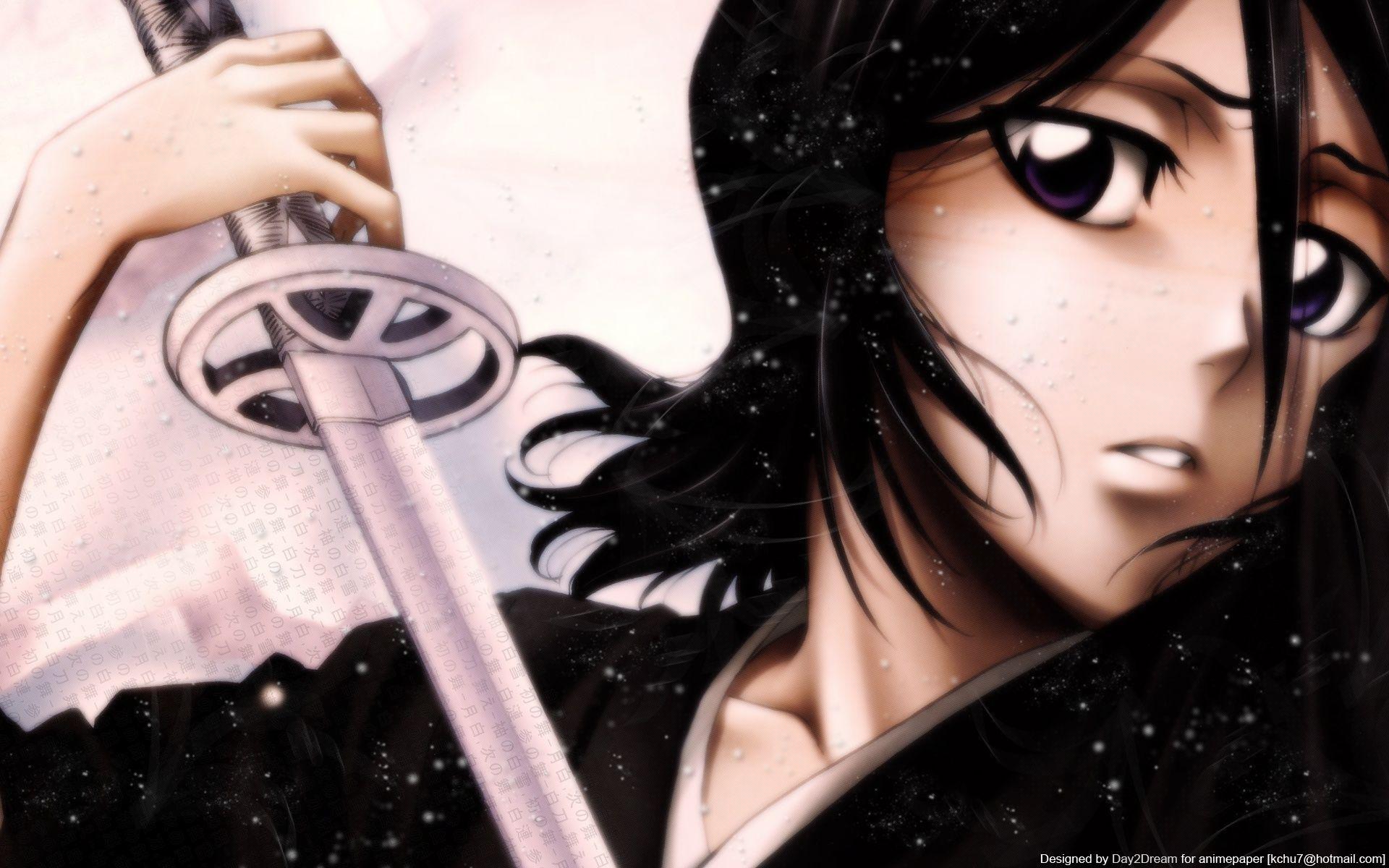 1920x1200 Wallpaper Black hair anime girl holding a sword 1920x1200 HD Picture, Image