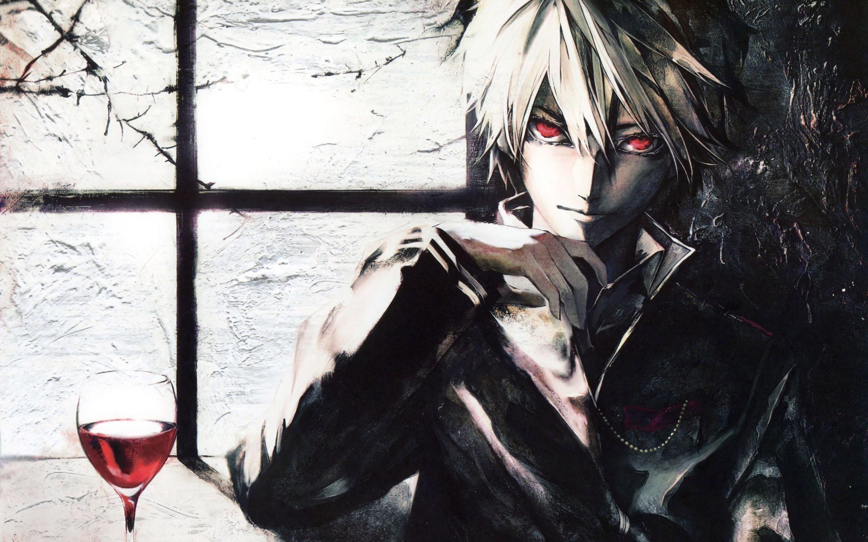 2880x1800 Evil Anime Boy Background .