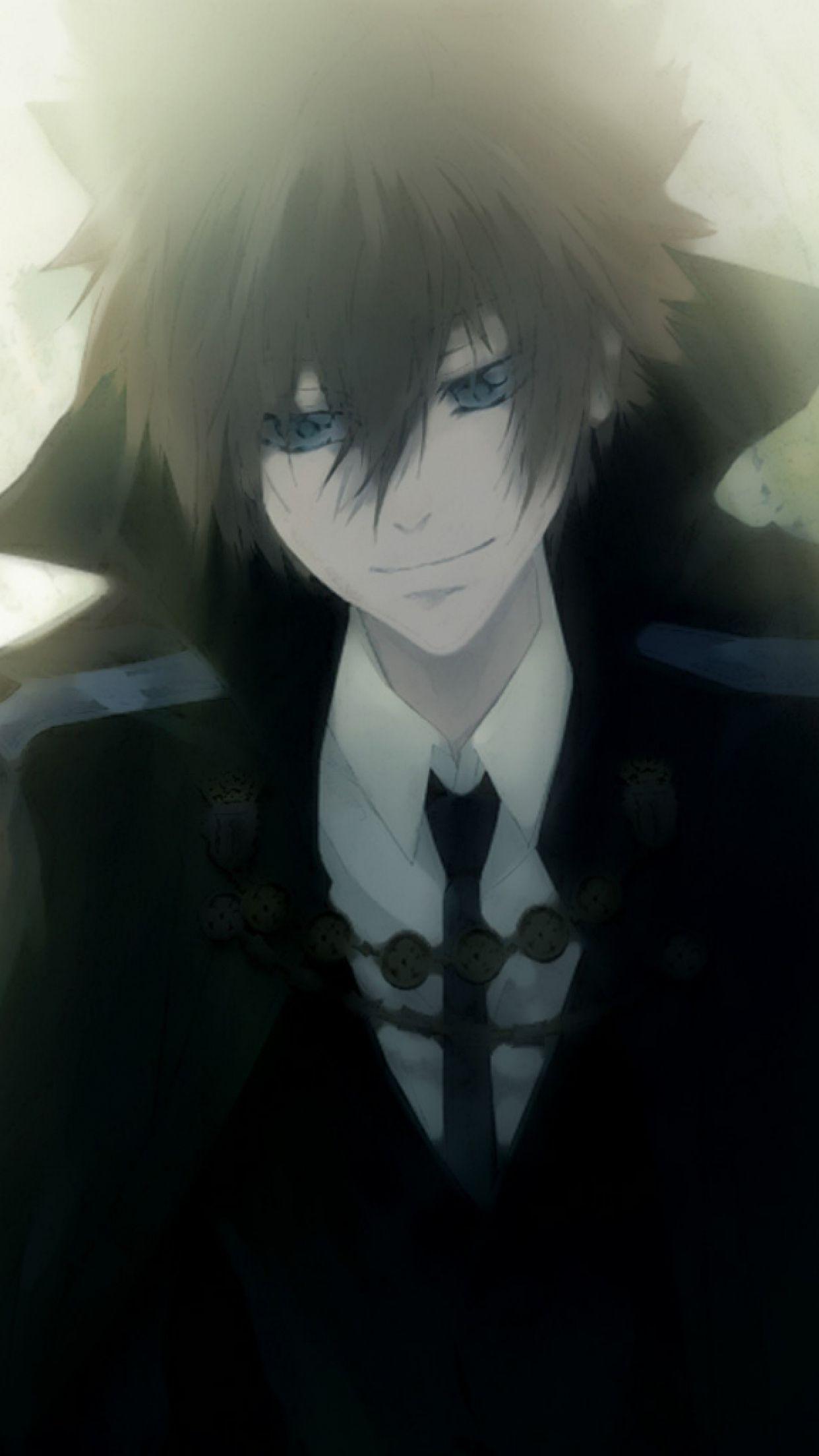 1242x2208 ScreenBeauty. anime, boy, dark
