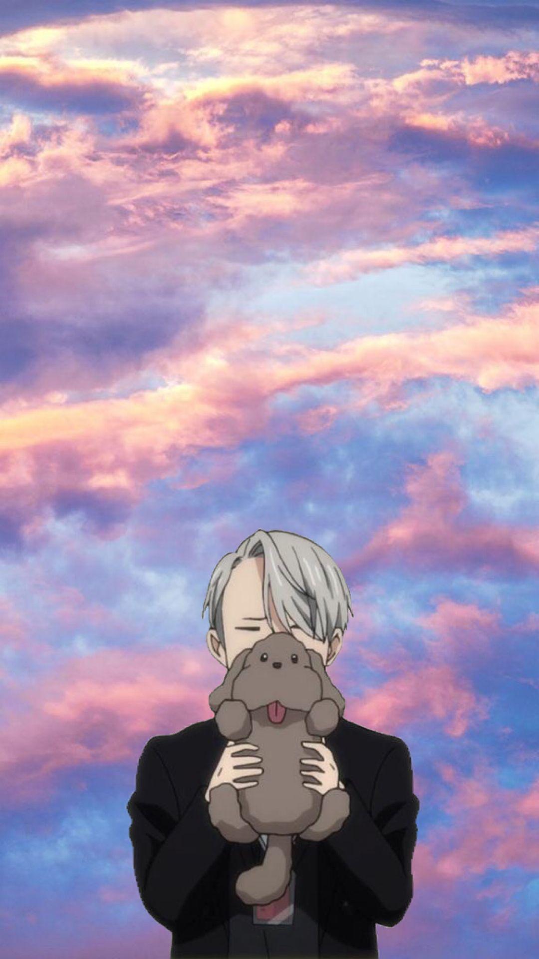 1080x1920 Victor Nikiforov. Yuri on ice, Anime wallpaper live, Anime wallpaper