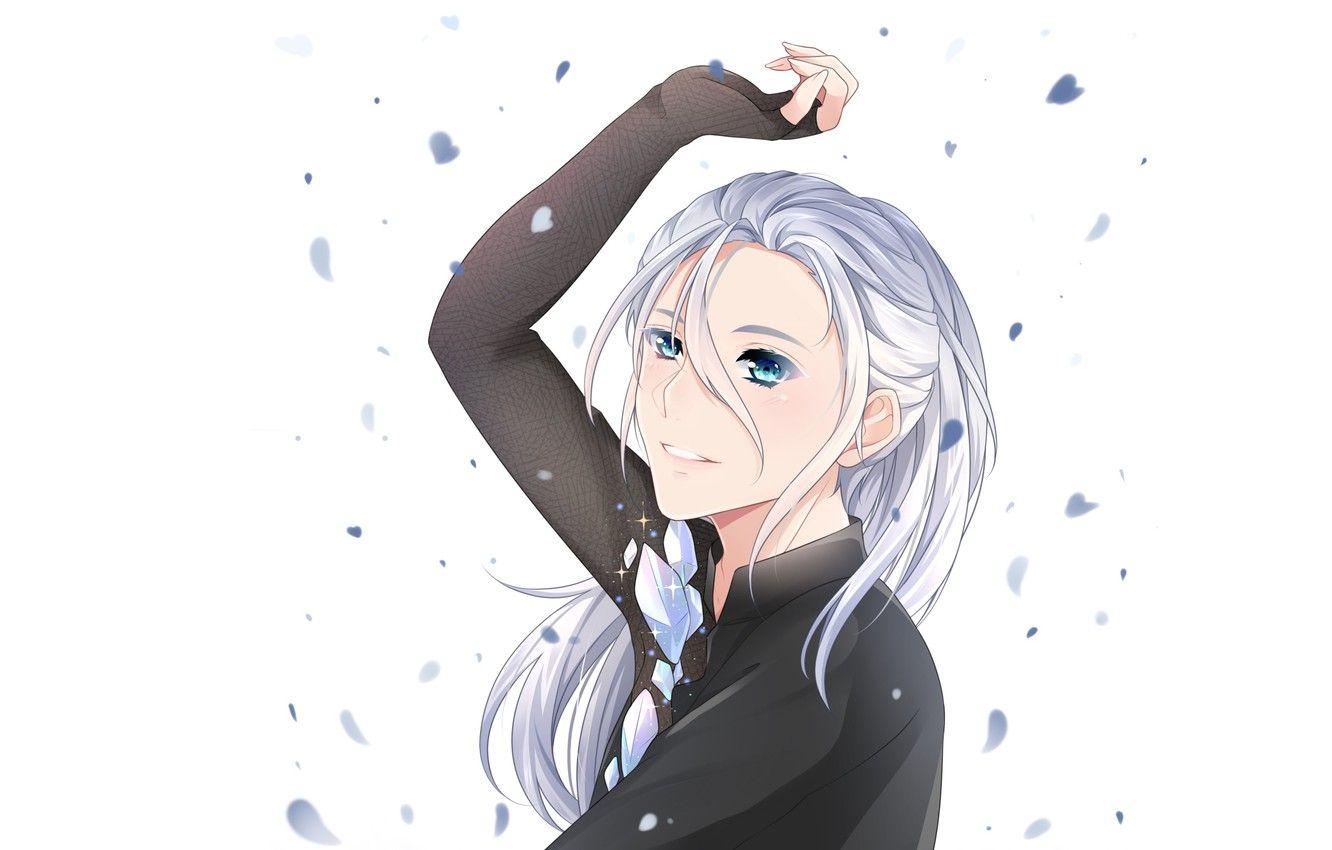 1332x850 Wallpaper the man, Yuri on Ice, Yuri on the ice, Viktor Nikiforov, Victor Nikiforov, art, anime image for desktop, section сёдзё