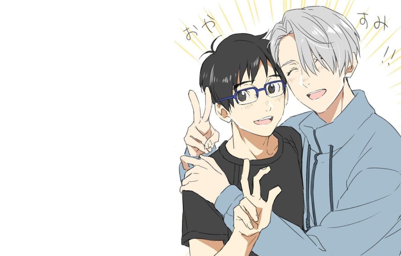 1332x850 Free download Wallpaper anime art Yuri on Ice Yuri on the ice Viktor [1332x850] for your Desktop, Mobile & Tablet. Explore Victor Nikiforov Wallpaper. Victor Nikiforov Wallpaper, Victor Ortiz
