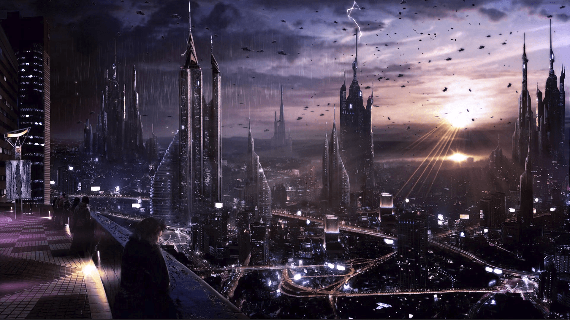 Cybercity Wallpapers - Top Free Cybercity Backgrounds - Wallpaperaccess
