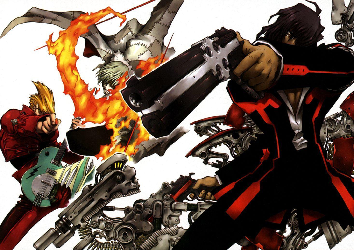 1466x1035 Gungrave Overdose Wallpaper