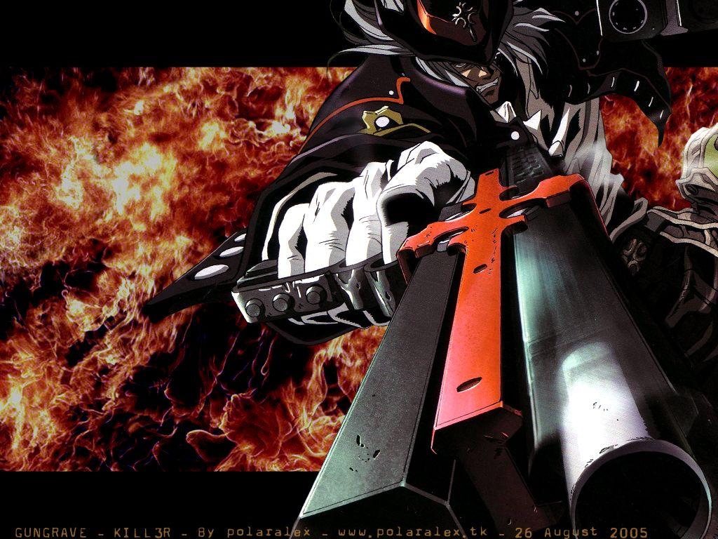 1024x768 Gungrave Wallpaper