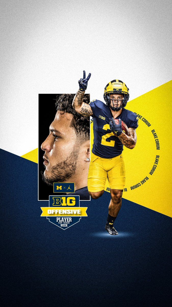 675x1200 Blake Corum Wallpaper