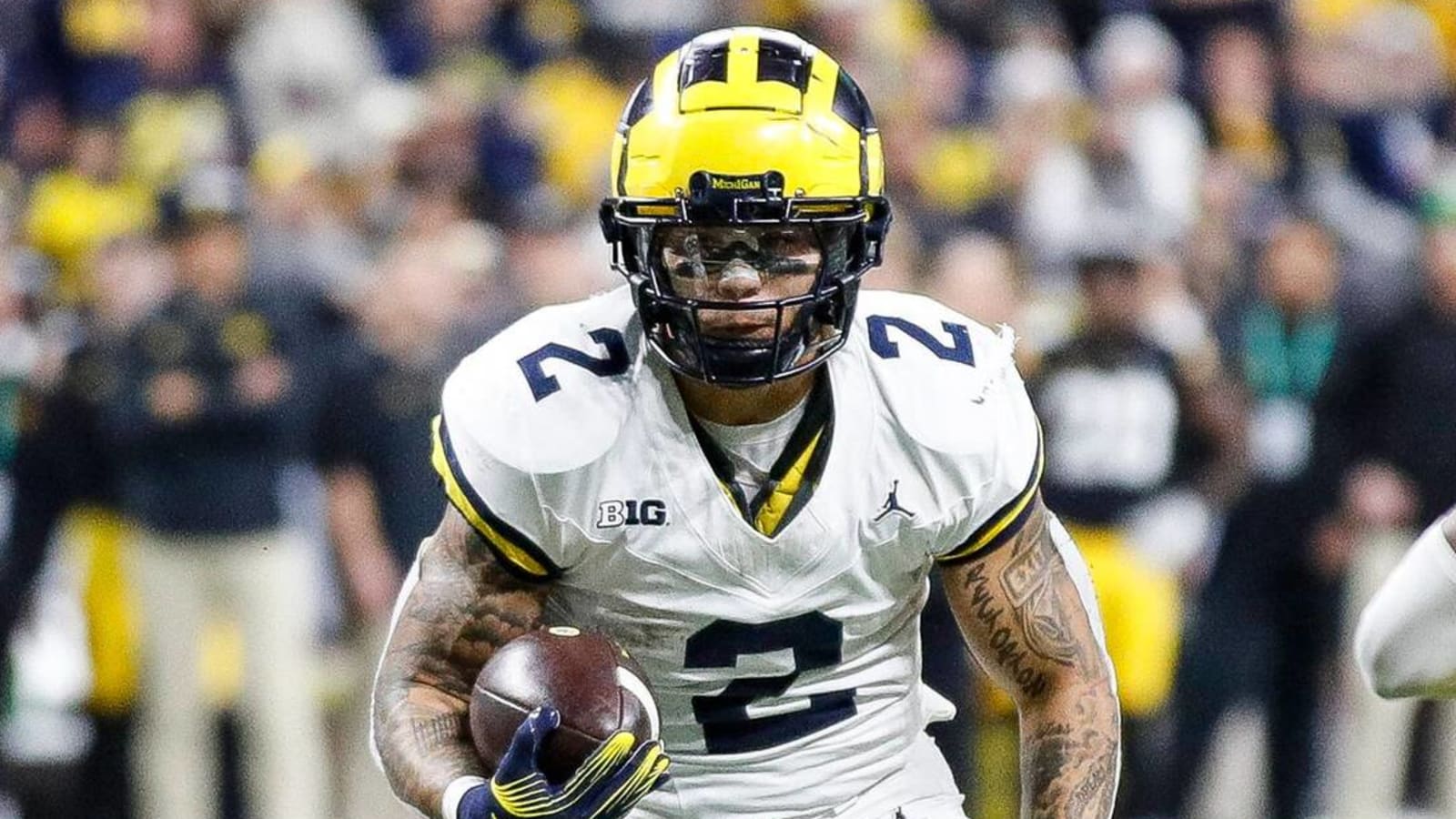 1600x900 Michigan RB Blake Corum discusses mindset ahead of CFP matchup with Alabama