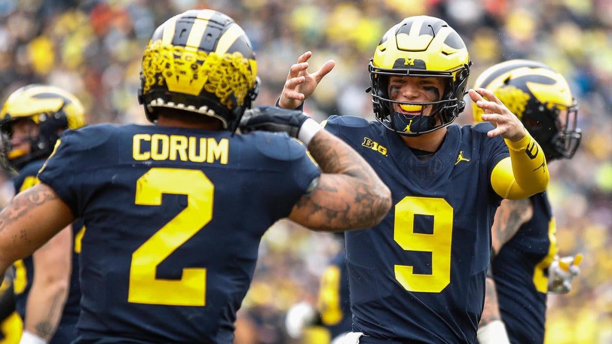 1200x675 NFL Draft: Michigan QB J.J. McCarthy, RB Blake Corum declare after leading team to national title