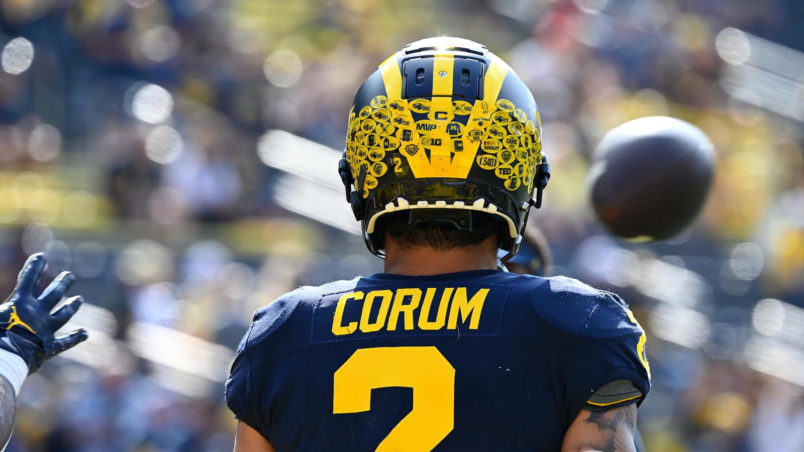 1600x900 Michigan's Blake Corum Says Coming To Michigan Is The Best Decision You Can Make In Life