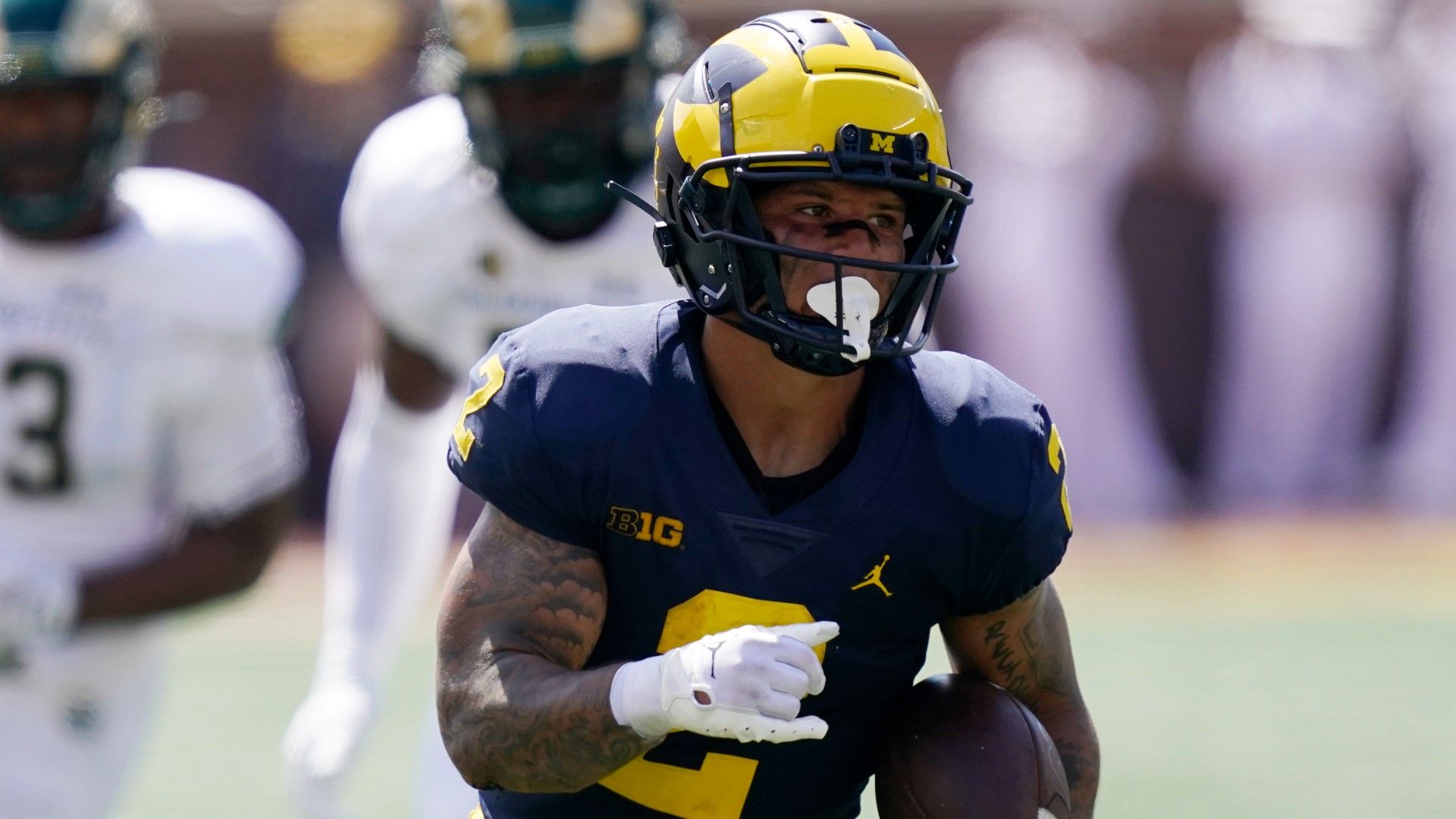 1920x1080 Michigan running back Blake Corum is back and feels like 'a million bucks'