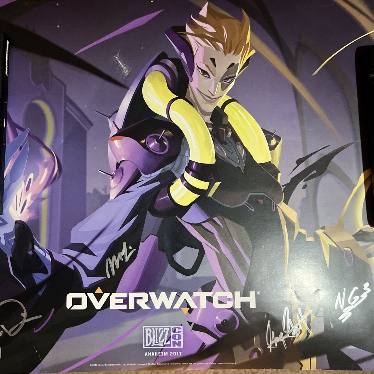 1200x1200 Overwatch Moira BlizzCon 2017 Reveal Poster