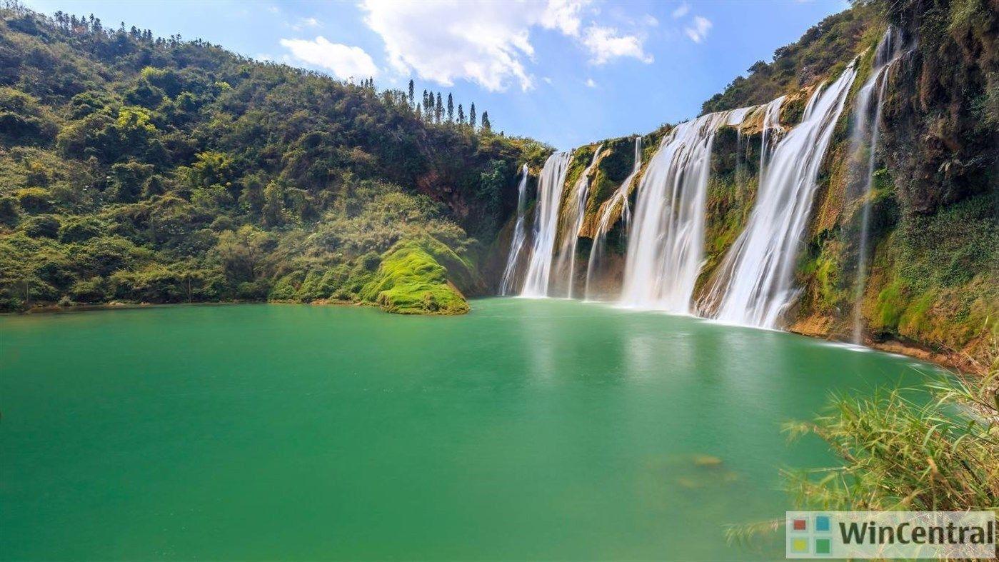 1399x787 Download Windows 10 official 4K theme 'Stunning Waterfalls PREMIUM' is now available in Store