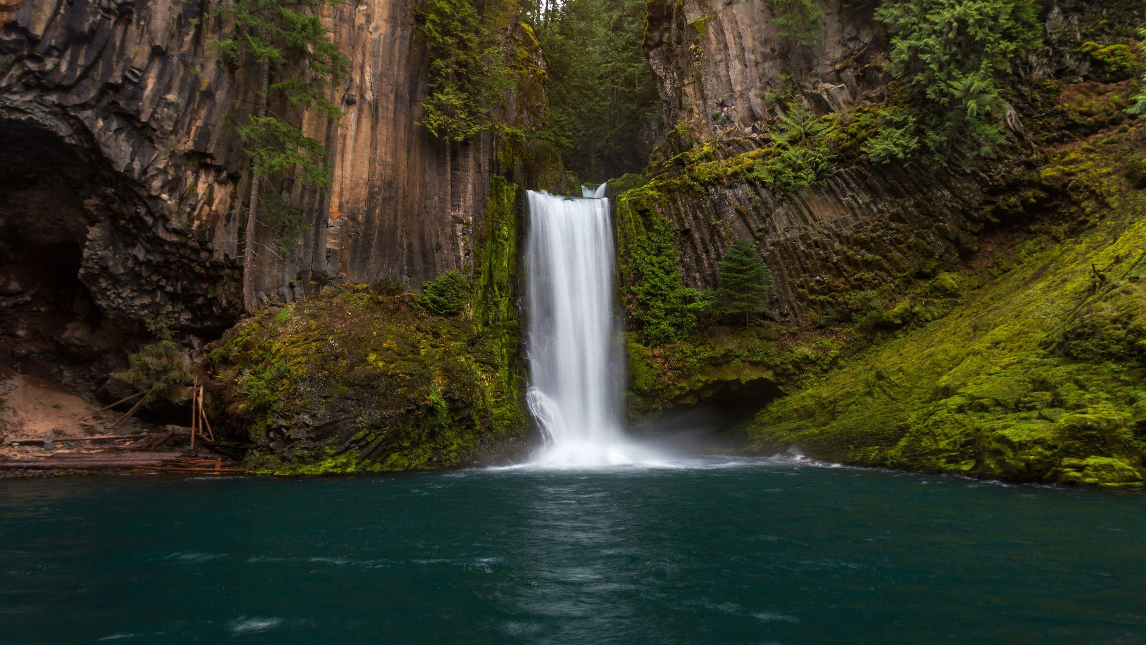 3840x2160 Waterfall HD Wallpaper & Background