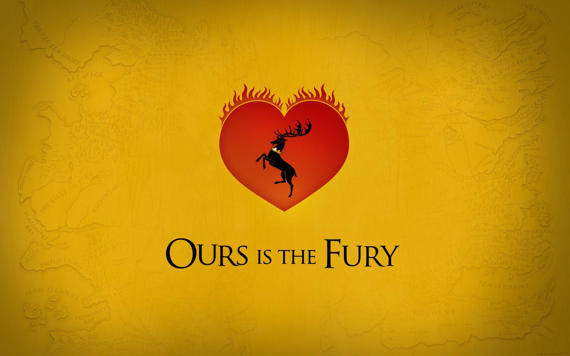 1920x1200 House Baratheon Song of Ice and Fire Wallpaper