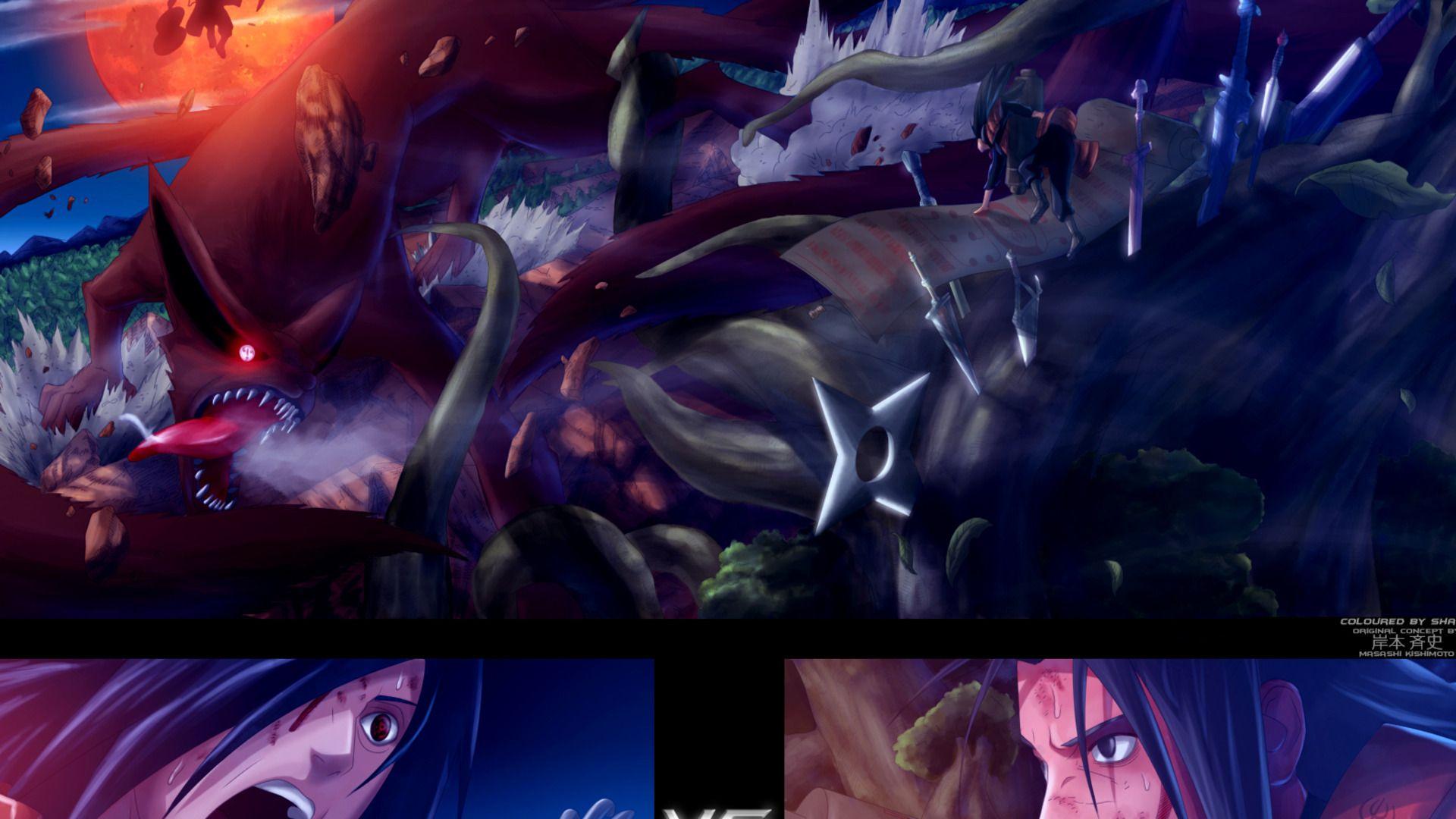 1920x1080 Madara Uchiha Vs Hashirama Senju Wallpaper Vs Hashirama Poster