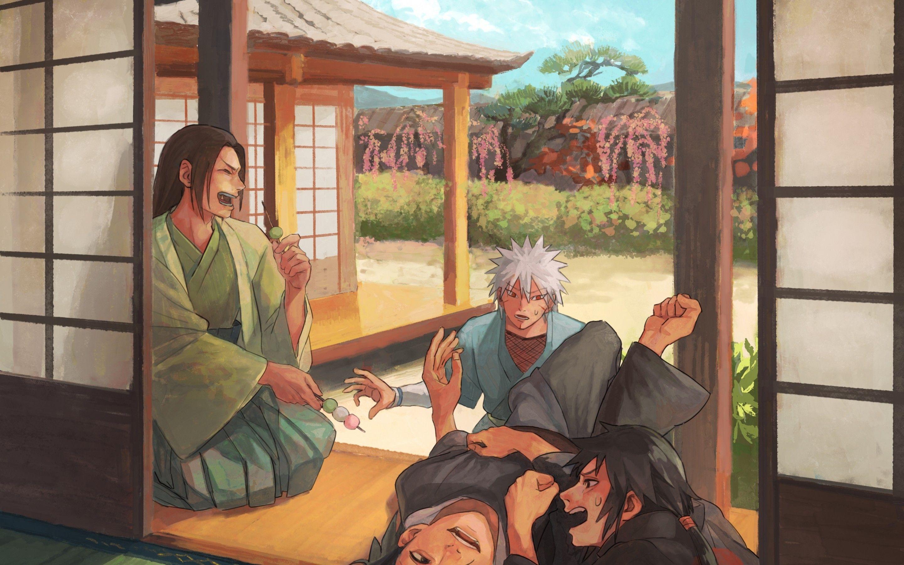 2880x1800 Download 2880x1800 Uchiha Izuna, Senju Hashirama, Uchiha Madara, Senju Tobirama, Naruto Wallpaper for MacBook Pro 15 inch