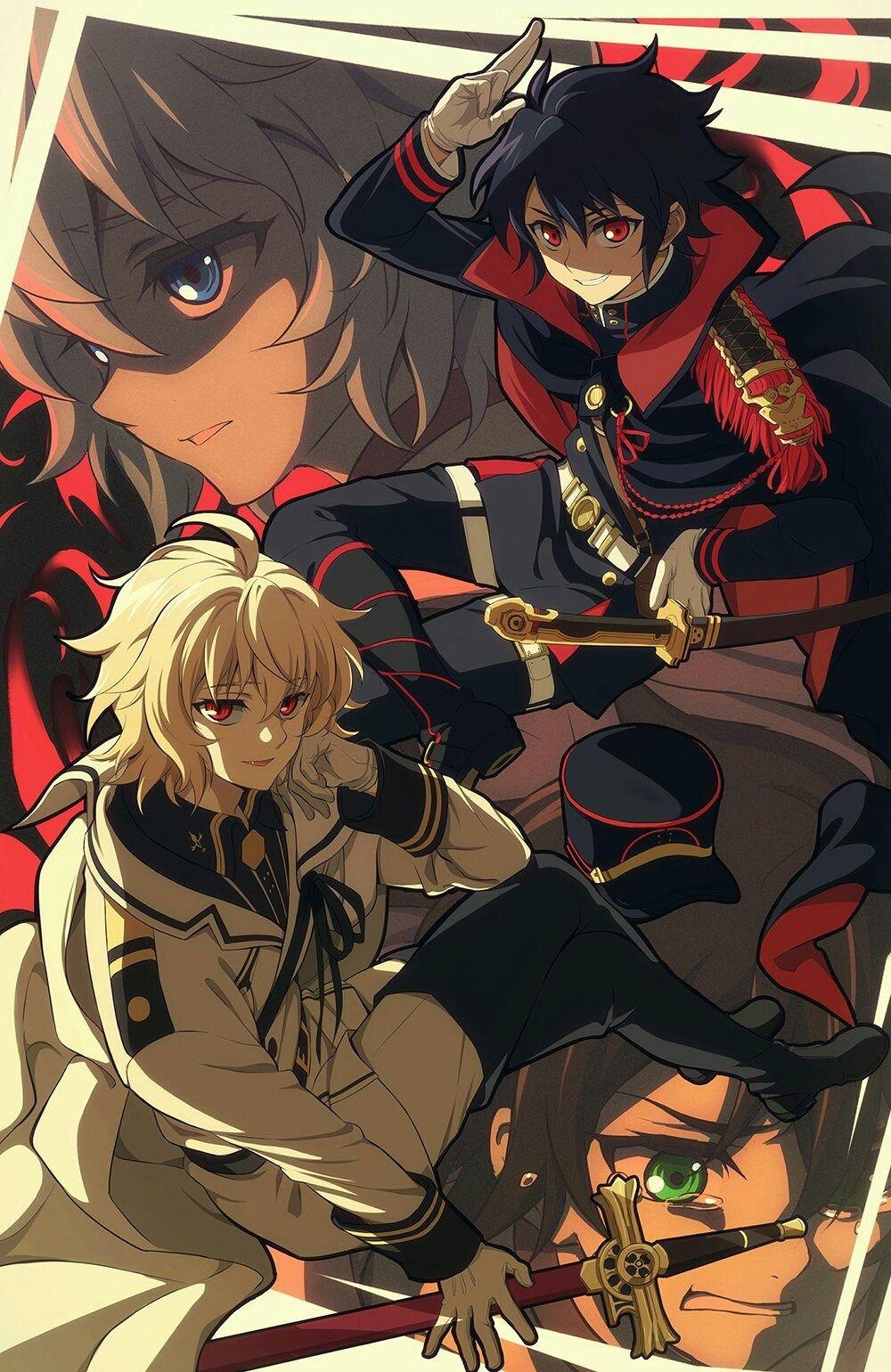 1000x1540 Owari No Seraph Wallpaper