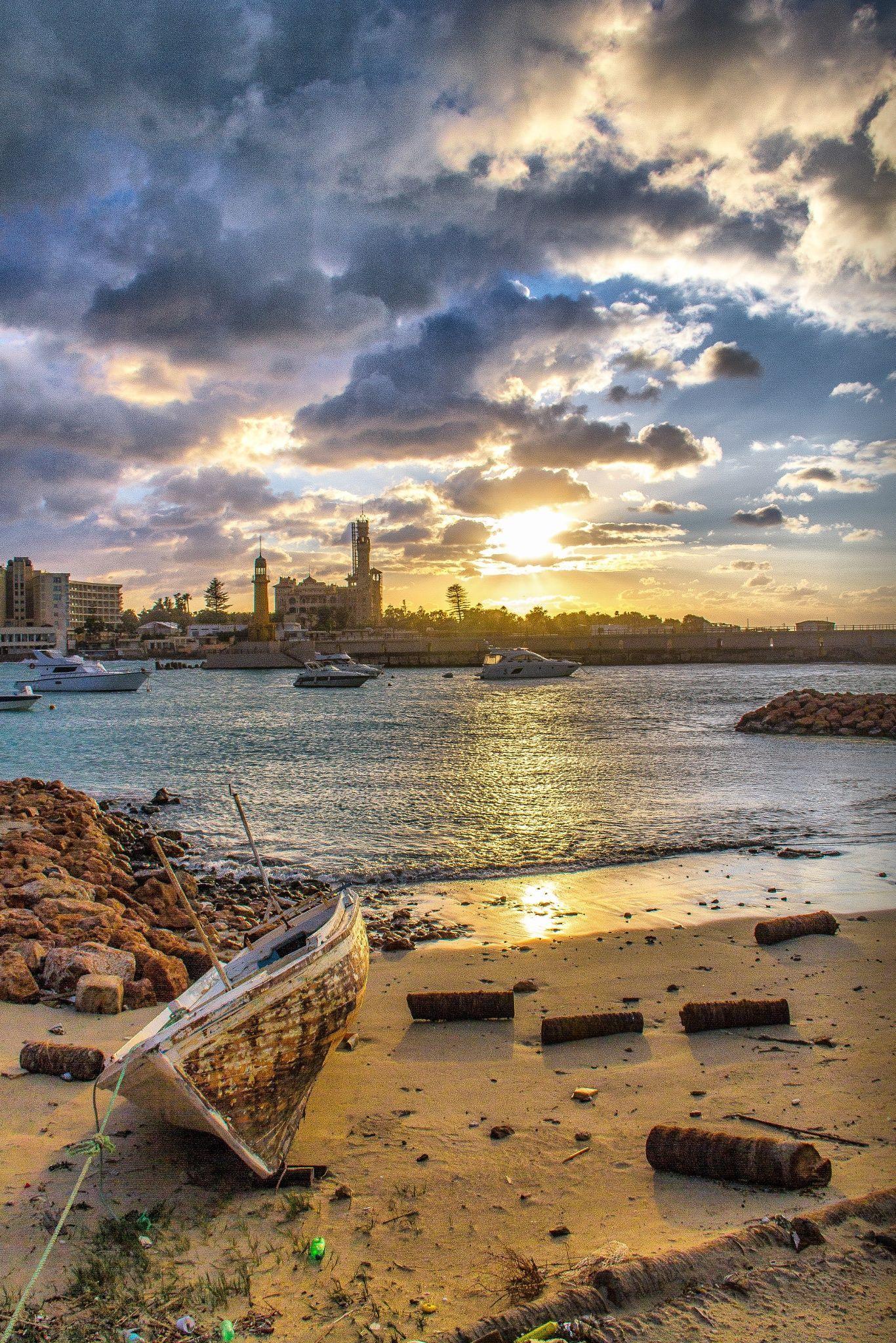 1366x2048 Winter sunset in Alexandria. Alexandria egypt, Visit egypt, Egypt travel
