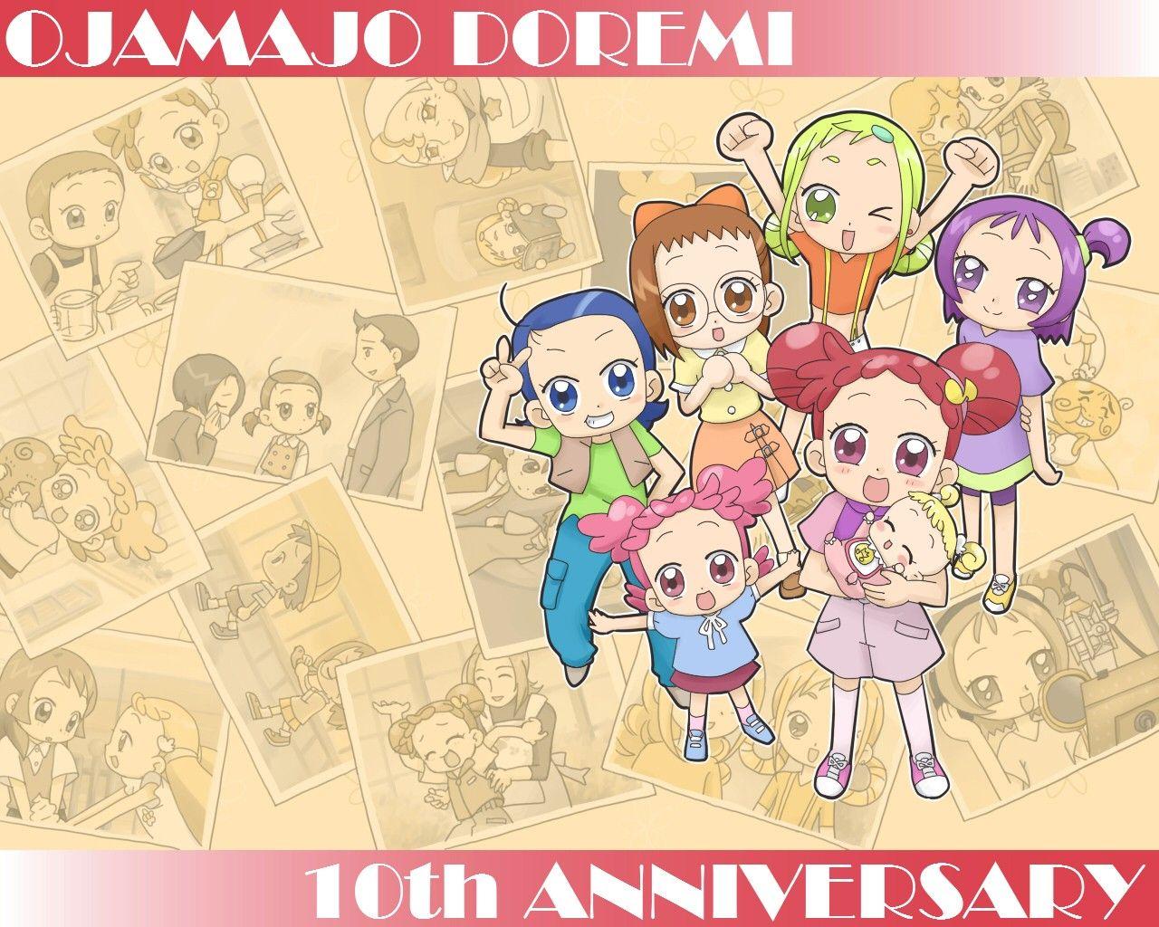 1280x1024 Ojamajo DoReMi (Magical Doremi) Wallpaper Anime Image Board