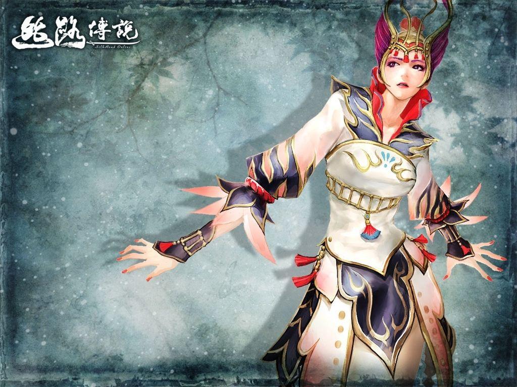 1024x768 Rendered Beauty: Wallpaper Silkroad Online