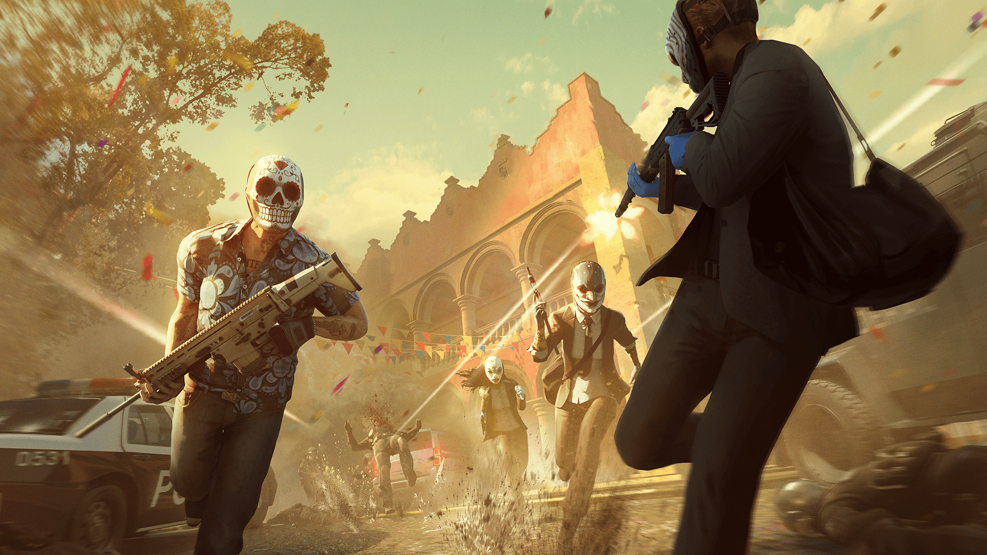 1920x1080 PAYDAY 2 Road Cartel Bussines Update Wallpaper without text