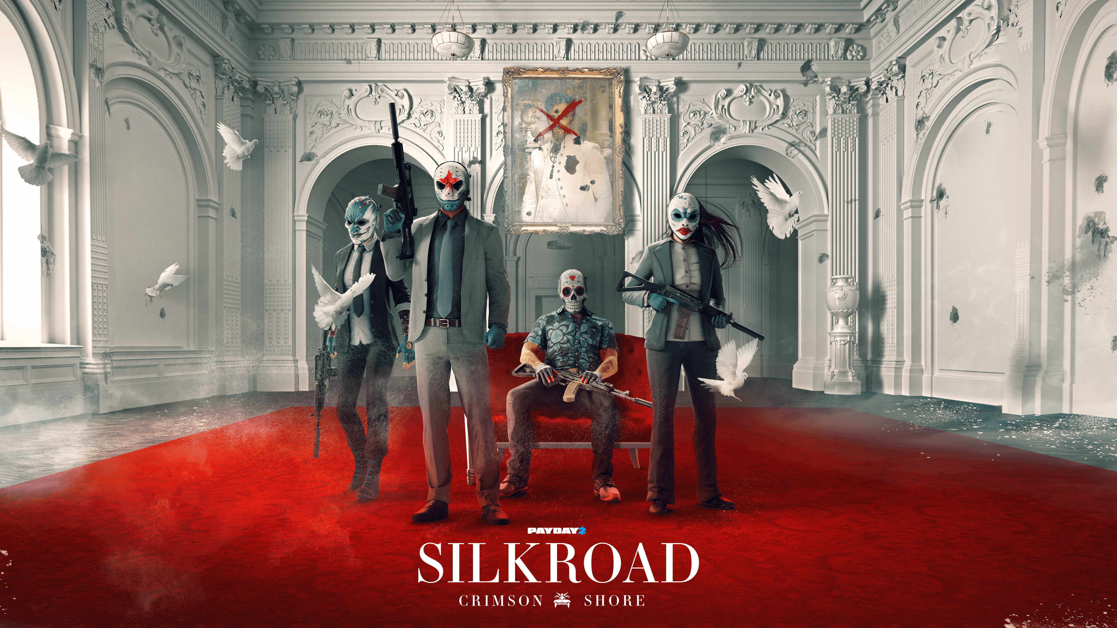3840x2160 PAYDAY 2: Silk Road