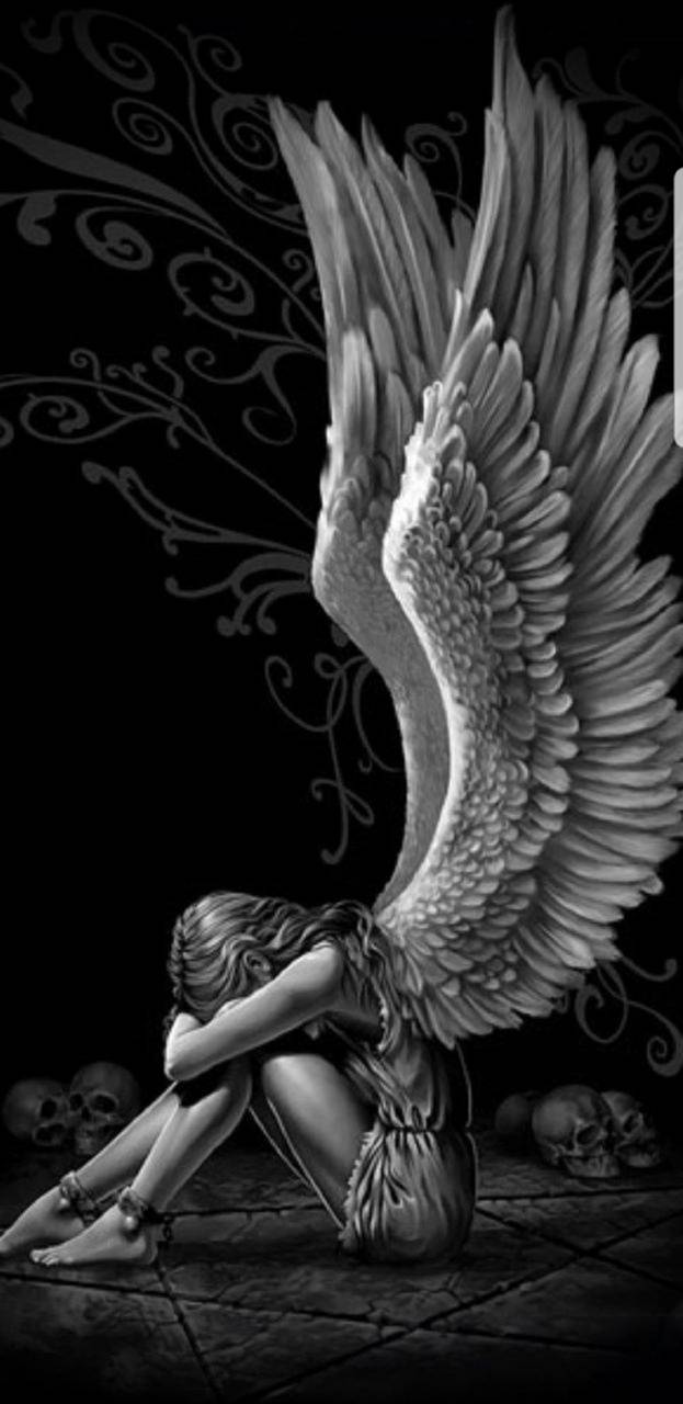 623x1280 Angel Wings Wallpaper