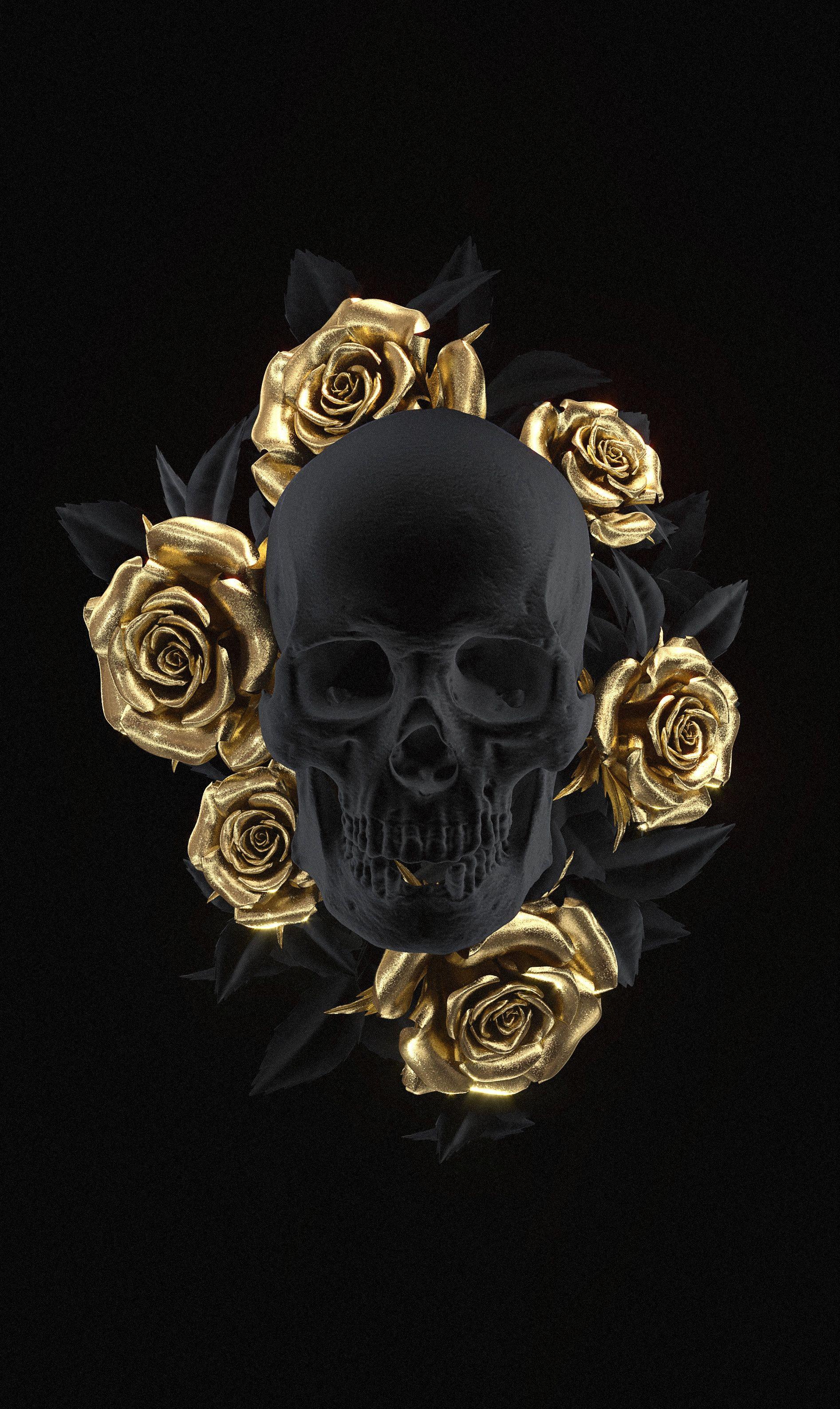1893x3174 Sugar Skull Background Gothic .