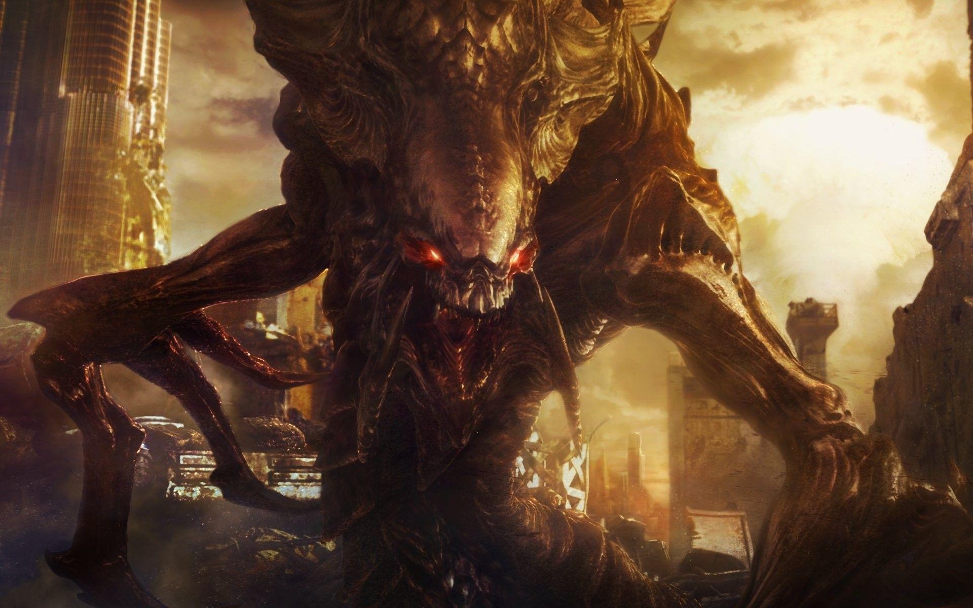 1920x1200 Starcraft Zerg Starcraft Wallpaper:1920x1200