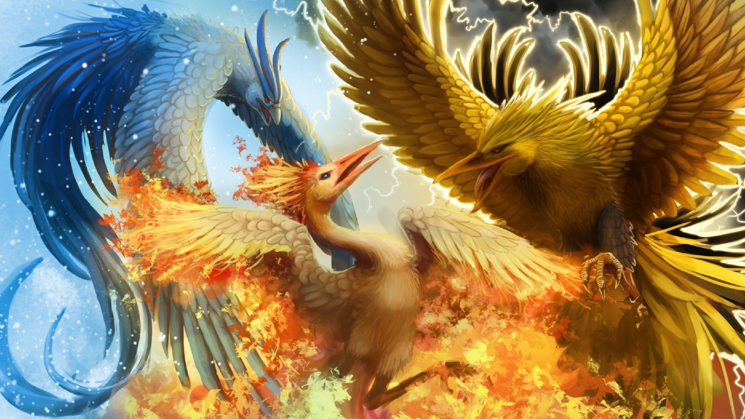 2560x1440 Legendary Pokemon Articuno Wallpaper .