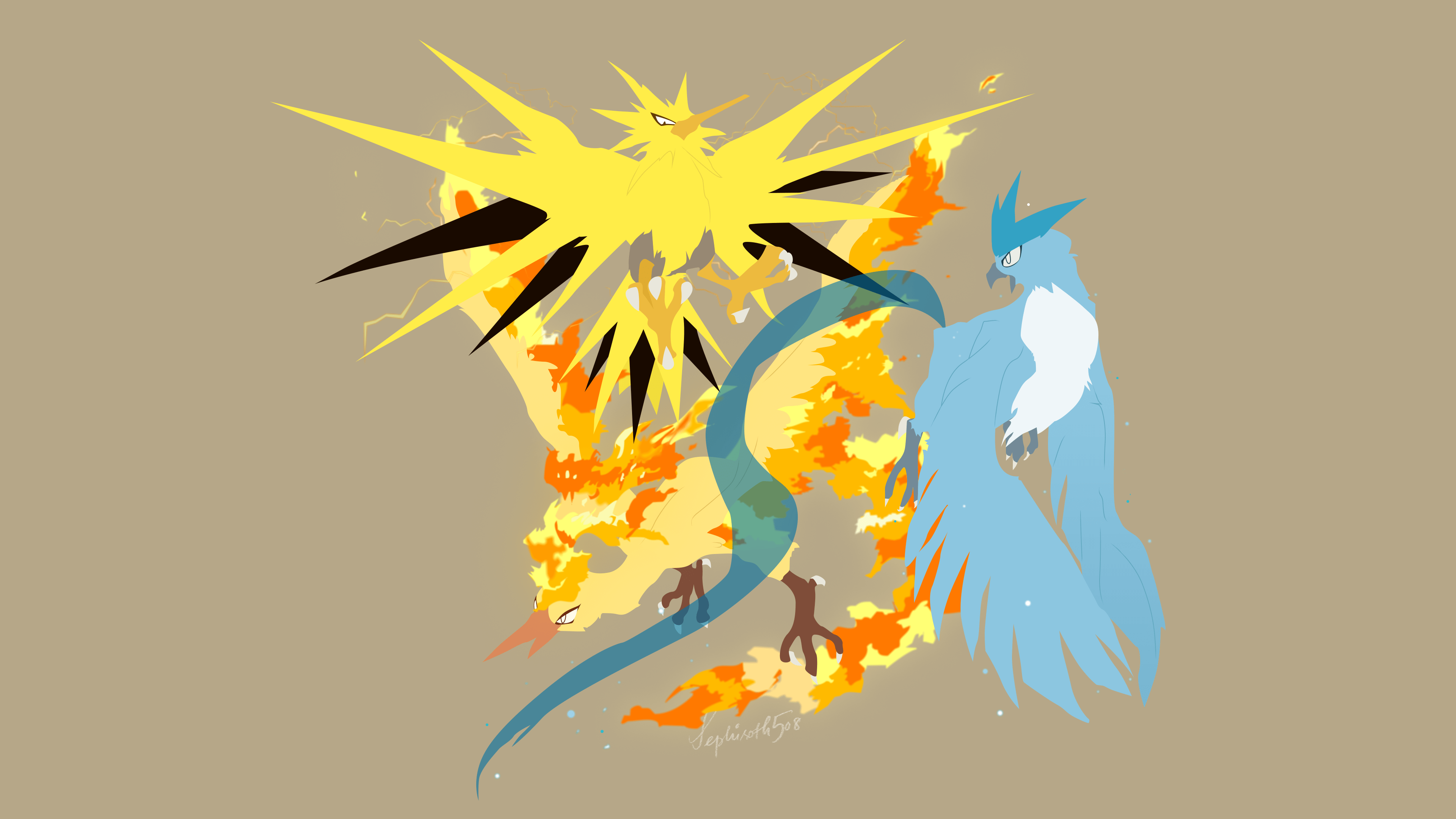 3840x2160 Articuno (Pokémon) HD wallpaper, Background