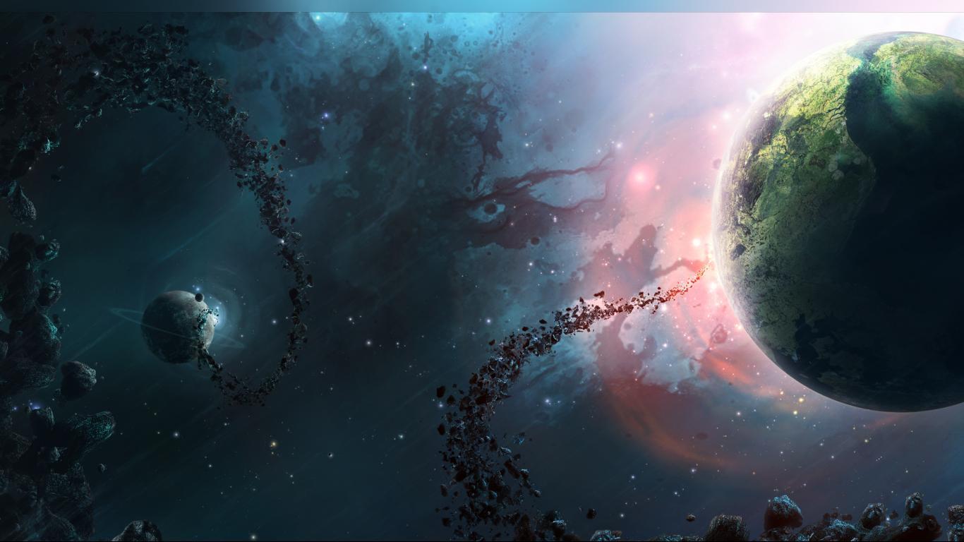 1366x768 Beautiful Nebula Wallpaper Kecbio
