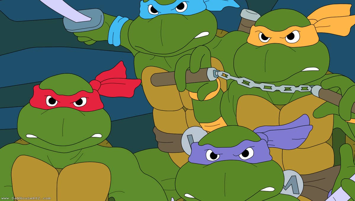 Cartoon tortugas ninjas wallpaper, 2560x1440, 1403905