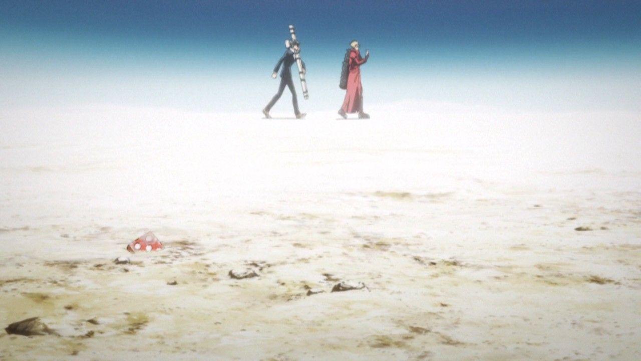1280x720 Anime Review: Trigun Movie: Badlands Rumble. This Euphoria!