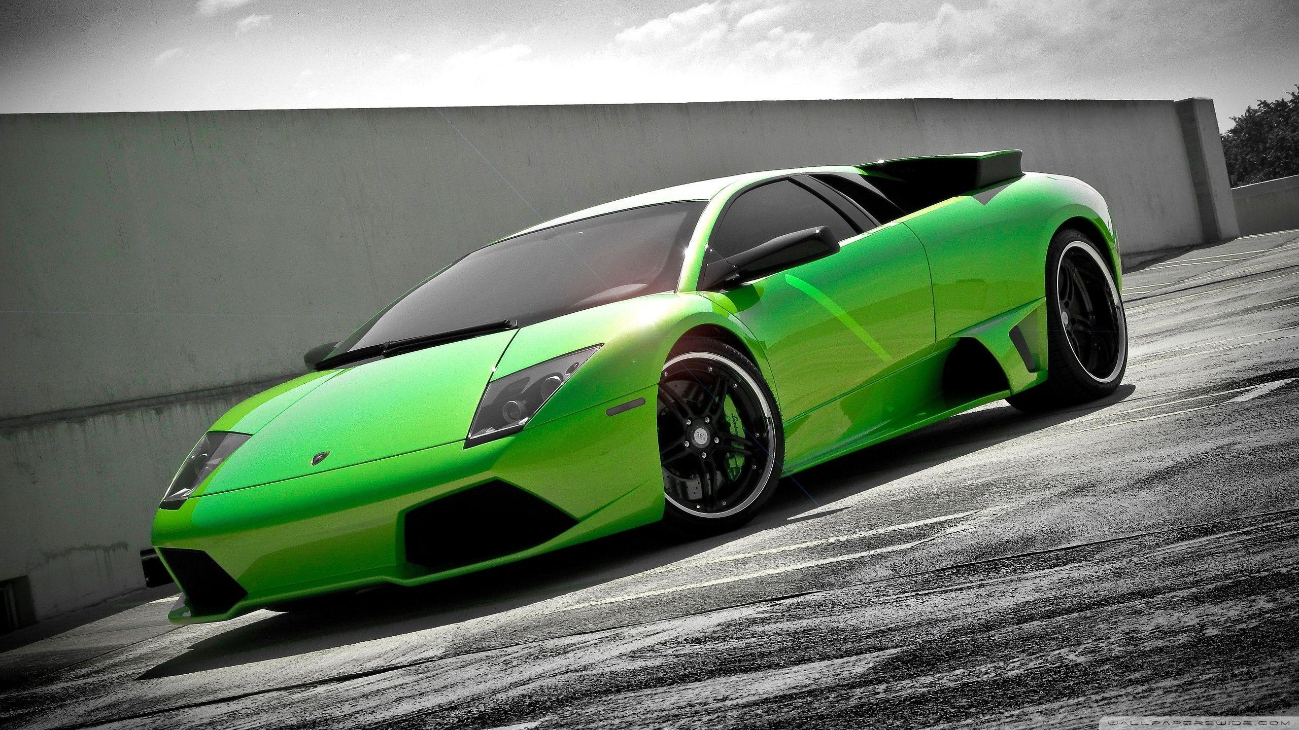 Green Lamborghini Murcielago Wallpapers - Top Free Green Lamborghini  Murcielago Backgrounds - WallpaperAccess